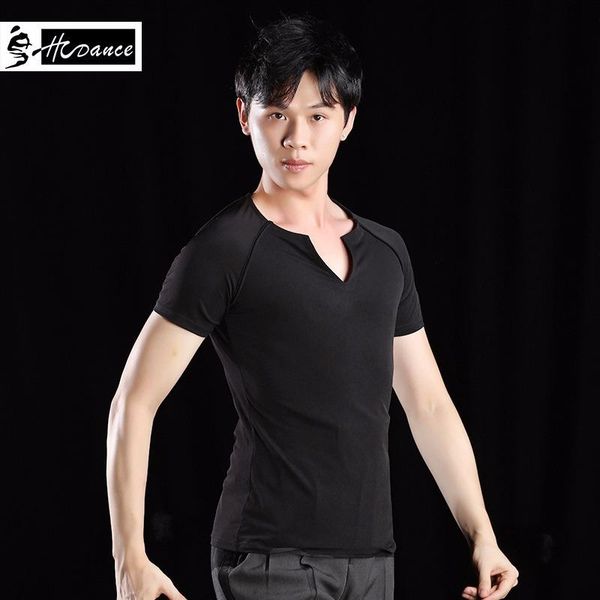 dance practice clothes modern dance shirts male new costumes men's latin clothes summer-az1077, Black;red
dance practice clothes modern dance shirts male new costumes men's latin clothes summer-az1077, Black;red
