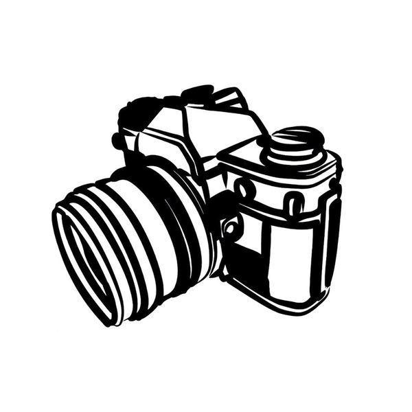 15.1cm*12.6cm fashion camera art pgraphy p vinyl black/silver car sticker c22-0827
15.1cm*12.6cm fashion camera art pgraphy p vinyl black/silver car sticker c22-0827