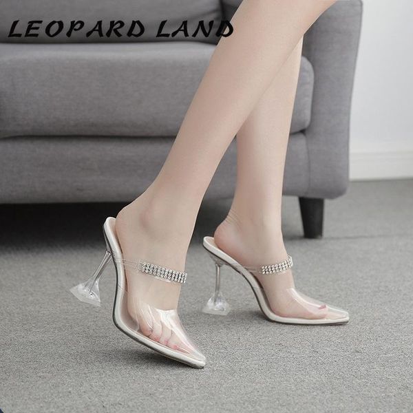dress shoes leopard land 2021 12cm heels clear sandals rhinestone pointed high slippers cwf, Black
dress shoes leopard land 2021 12cm heels clear sandals rhinestone pointed high slippers cwf, Black