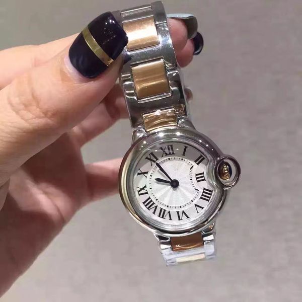 2021 new luxury womens watches balloon 28mm white roman digital dial quartz movement folding strap women wristwatch, Slivery;brown
2021 new luxury womens watches balloon 28mm white roman digital dial quartz movement folding strap women wristwatch, Slivery;brown