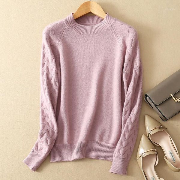 women's sweaters 2021 autumn and winter cashmere sweater female head half-high collar short slim knit bottoming shirt1, White;black 
women's sweaters 2021 autumn and winter cashmere sweater female head half-high collar short slim knit bottoming shirt1, White;black