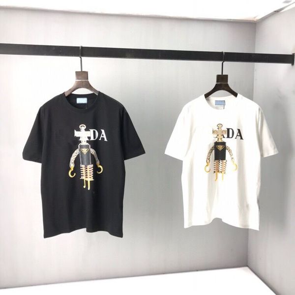 2022ss early spring new high-grade cotton printed t-shirt round neck stitching pullover short sleeves size: m~xxxl color: black and white v4, Black;brown
2022ss early spring new high-grade cotton printed t-shirt round neck stitching pullover short sleeves size: m~xxxl color: black and white v4, Black;brown