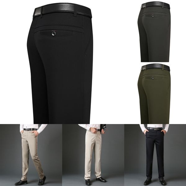 qzjtu waist and casual winter men's middle-aged dad men's cotton satin thick high autumn straight loose pants casual pants lmpb4, Blue
qzjtu waist and casual winter men's middle-aged dad men's cotton satin thick high autumn straight loose pants casual pants lmpb4, Blue