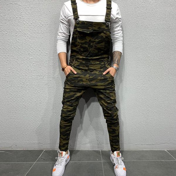 men's pants fashion mens overalls adjustable shoulder straps pockets simple style suspenders denim torn trousers, Black
men's pants fashion mens overalls adjustable shoulder straps pockets simple style suspenders denim torn trousers, Black