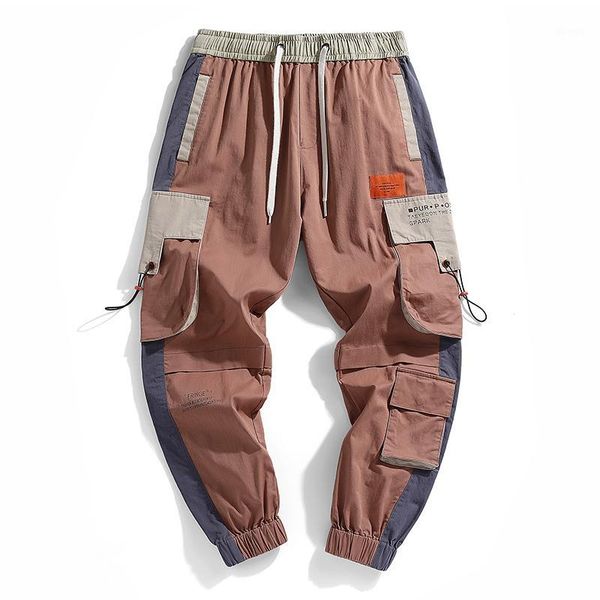 men's pants men 2021 spring color block cargo streetwear hip hop harem pant ankel length camo patchwork sweatpants camouflage1, Black
men's pants men 2021 spring color block cargo streetwear hip hop harem pant ankel length camo patchwork sweatpants camouflage1, Black