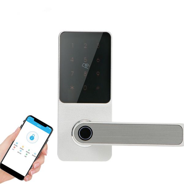 biometric fingerprint lock security intelligent smart lock with wifi app password rfid door lock work with amazon alex
biometric fingerprint lock security intelligent smart lock with wifi app password rfid door lock work with amazon alex