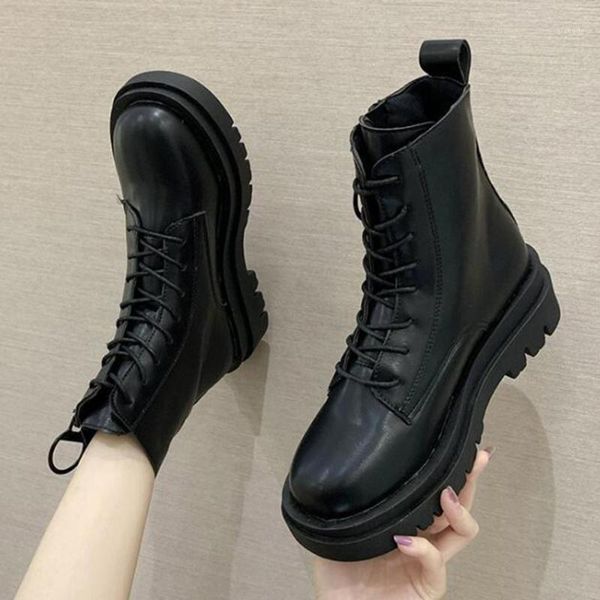 boots short women's 2021 autumn winter british style wild women platform shoes zipper ankle ll5961, Black
boots short women's 2021 autumn winter british style wild women platform shoes zipper ankle ll5961, Black