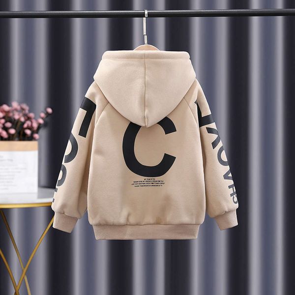 2020 wear girls' autumn and winter thickened hooded sweater children's leisure loose plush 4r9v, Black
2020 wear girls' autumn and winter thickened hooded sweater children's leisure loose plush 4r9v, Black