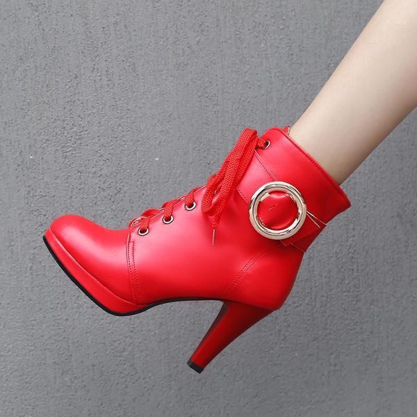 boots ymechic blue brown cross tied buckle strap platform high heels short ankle motorcycle women autumn winter shoes1, Black
boots ymechic blue brown cross tied buckle strap platform high heels short ankle motorcycle women autumn winter shoes1, Black