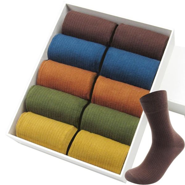 men's socks autumn winter warm for man colorful double needle casual sports cotton 5 pairs, Black
men's socks autumn winter warm for man colorful double needle casual sports cotton 5 pairs, Black