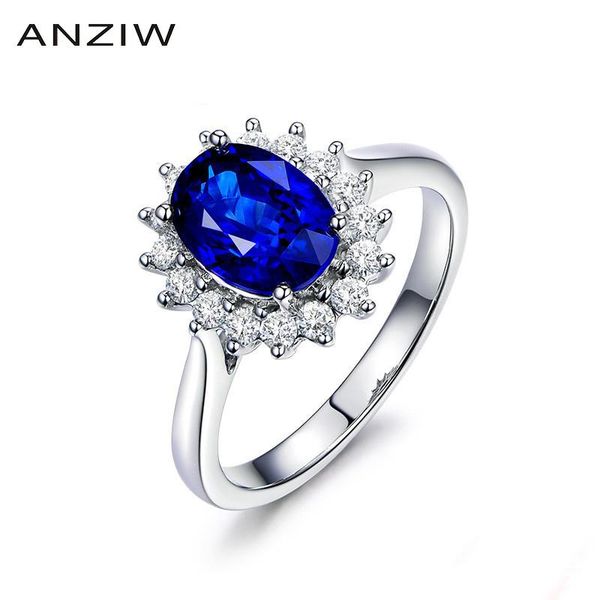 cluster rings anziw 2 s oval cut blue sona bridal 925 sterling silver women wedding anniversary gifts jewelry, Golden;silver
cluster rings anziw 2 s oval cut blue sona bridal 925 sterling silver women wedding anniversary gifts jewelry, Golden;silver