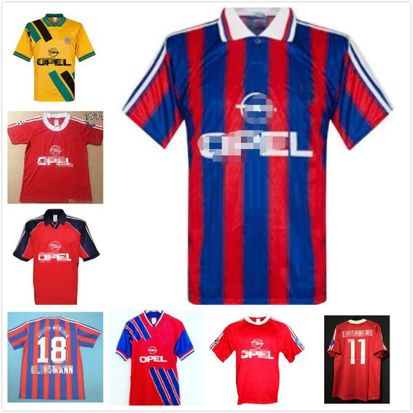 93 94 95 97 bayern munich retro jersey 00 01 02 final elber zickle effenberg elber pizarro classic matthaus camisetas de fútbol football, Black;yellow
93 94 95 97 bayern munich retro jersey 00 01 02 final elber zickle effenberg elber pizarro classic matthaus camisetas de fútbol football, Black;yellow