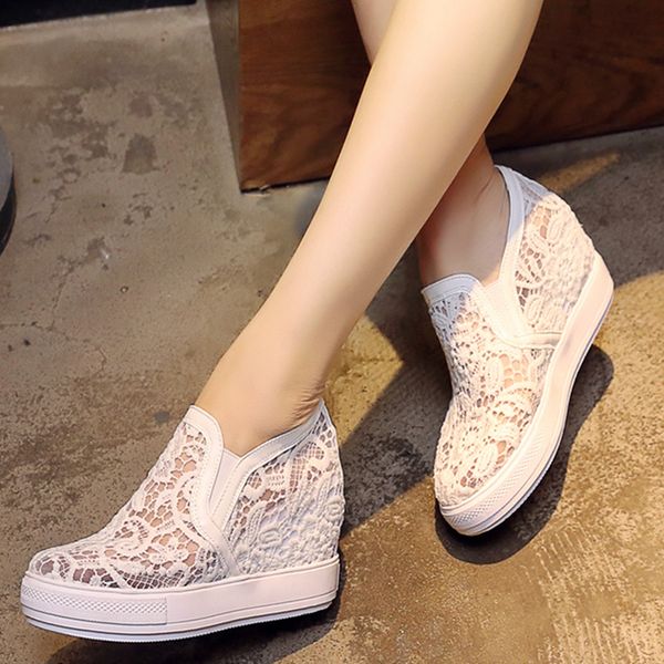 fashion lace pink white sneaker brethable summer sneakers for women casual shoes hidden heel wedge platform vulcanize shoe woman 1020, Black;white
fashion lace pink white sneaker brethable summer sneakers for women casual shoes hidden heel wedge platform vulcanize shoe woman 1020, Black;white