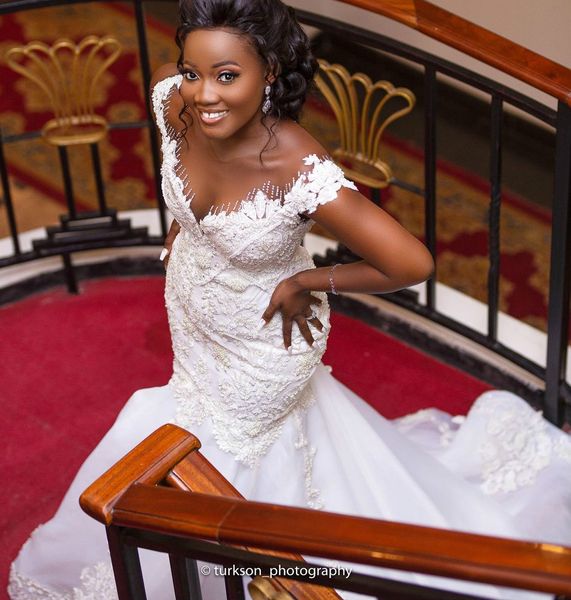 plus size arabic aso ebi luxurious lace beaded wedding dresses sheer neck mermaid bridal dresses vintage wedding gowns zj854264i, White
plus size arabic aso ebi luxurious lace beaded wedding dresses sheer neck mermaid bridal dresses vintage wedding gowns zj854264i, White