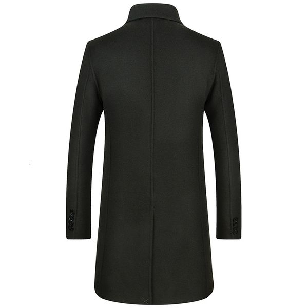 2021 new winter men's coats dual wool's businessman long face slim fit jacket men more size m-xxl svrk, Black
2021 new winter men's coats dual wool's businessman long face slim fit jacket men more size m-xxl svrk, Black