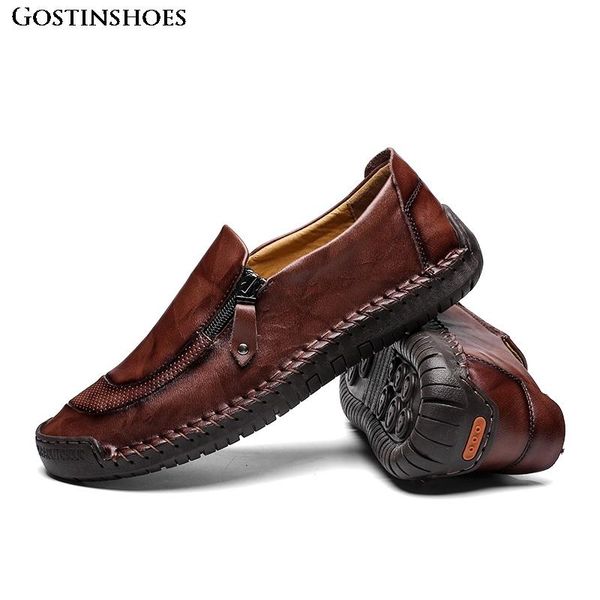 men shoes casual genuine leather mens loafers moccasins handmade slip on zapatos classical chaussure homme size 38-48, Black
men shoes casual genuine leather mens loafers moccasins handmade slip on zapatos classical chaussure homme size 38-48, Black