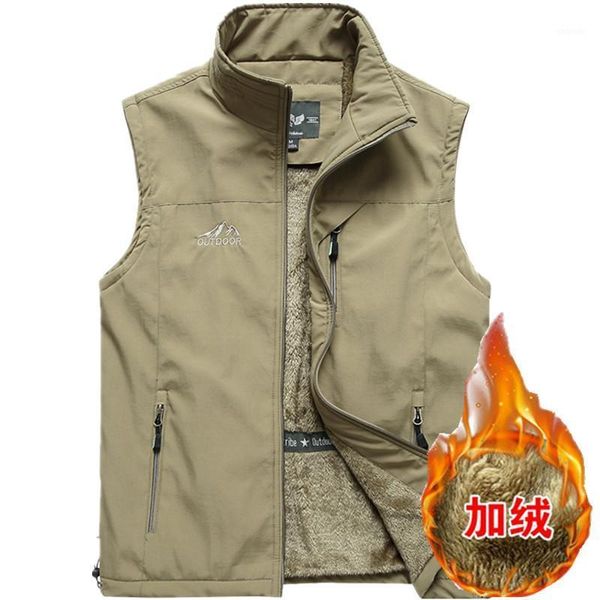 outdoor t-shirts men's plush vest jackets autumn winter fleece thickening adults leisure waistcoat multipockets sportswear big size 5xl, Gray;blue
outdoor t-shirts men's plush vest jackets autumn winter fleece thickening adults leisure waistcoat multipockets sportswear big size 5xl, Gray;blue