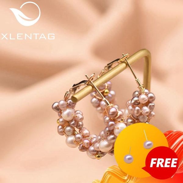 xlentag colorful real freshwater pearl earrings for women wedding earings party fine natural peals earrings boho jewelry ge0853, Golden;silver
xlentag colorful real freshwater pearl earrings for women wedding earings party fine natural peals earrings boho jewelry ge0853, Golden;silver