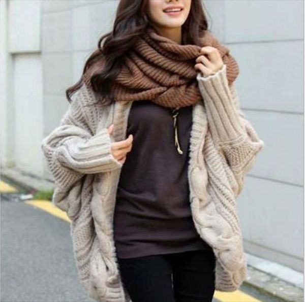 spring autumn 5colors coarse wool cardigans women brand fashion full batwing sleeve sweaters casual women clothing, White;black
spring autumn 5colors coarse wool cardigans women brand fashion full batwing sleeve sweaters casual women clothing, White;black