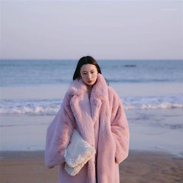 women's fur & faux 2021 winter coat hair korean imitation mink long jacket loose thick warm parka tide1, Black
women's fur & faux 2021 winter coat hair korean imitation mink long jacket loose thick warm parka tide1, Black