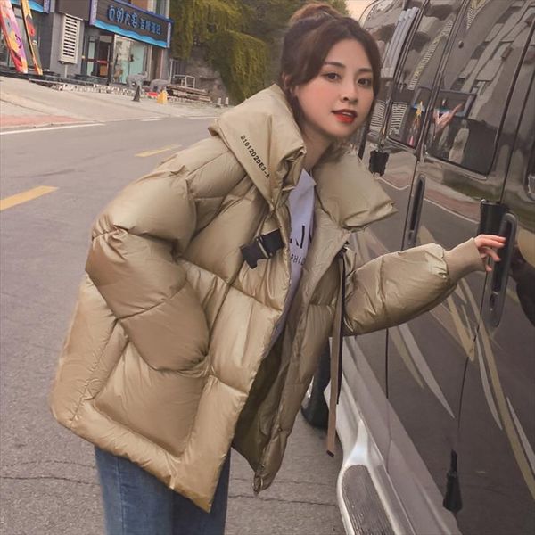 autumn winter 2020 jacket new korean short solid zipper parker coat fashion thickened warm casual women jacket w94, Black
autumn winter 2020 jacket new korean short solid zipper parker coat fashion thickened warm casual women jacket w94, Black