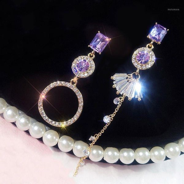 dangle & chandelier fashion inlaid rhinestone asymmetrical circle earrings femininity long tassel party birthday gift1, Silver
dangle & chandelier fashion inlaid rhinestone asymmetrical circle earrings femininity long tassel party birthday gift1, Silver