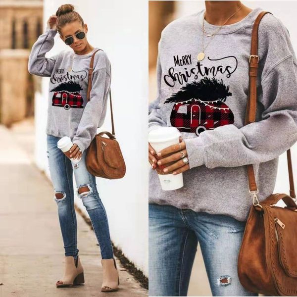 women designer merry christmas print sweatshirts autumn winter woman long sleeve round neck sweatshirt womens pullover hooded s-2xl, Black
women designer merry christmas print sweatshirts autumn winter woman long sleeve round neck sweatshirt womens pullover hooded s-2xl, Black