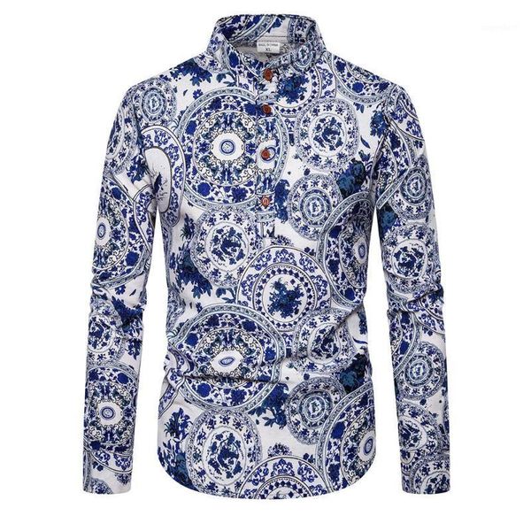 unique button design linen shirts men stand collar long sleeves floral shirt for men's clothes casual blouse men1, White;black
unique button design linen shirts men stand collar long sleeves floral shirt for men's clothes casual blouse men1, White;black