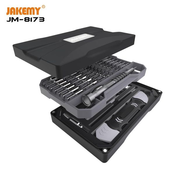 jakemy screwdriver set precision magnetic repair hand tools for lapwatch/glasses/smart phone aluminum-alloy handle