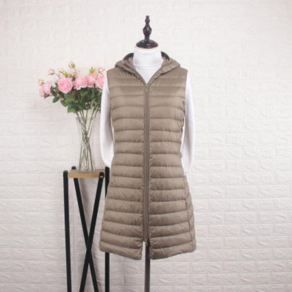 2021 new sedutmo winter plus size womens down coat long hooded vest ultra light waistcoat autumn slim jacket qk8x, Black
2021 new sedutmo winter plus size womens down coat long hooded vest ultra light waistcoat autumn slim jacket qk8x, Black