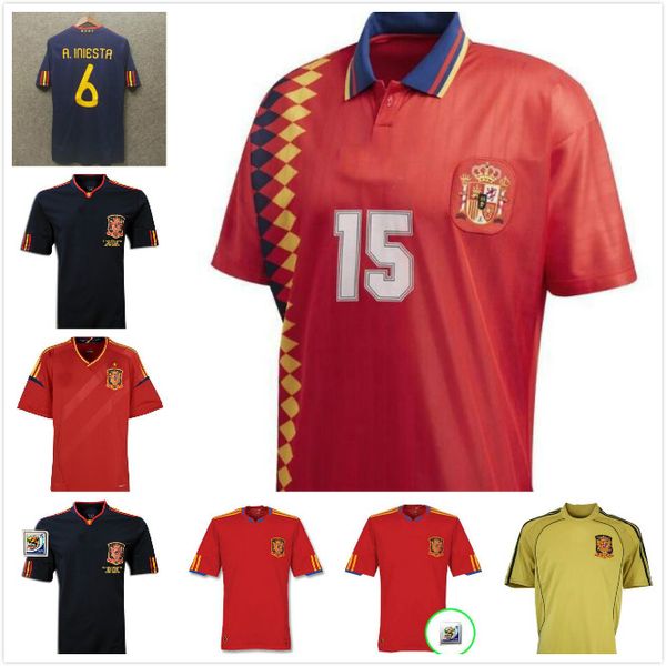 испания ретро трикотажные изделия футбола 1994 2002 10 vintage classic a.iniesta torres raul трикотажные xavi david villa камиза де futebol, Black;yellow
испания ретро трикотажные изделия футбола 1994 2002 10 vintage classic a.iniesta torres raul трикотажные xavi david villa камиза де futebol, Black;yellow