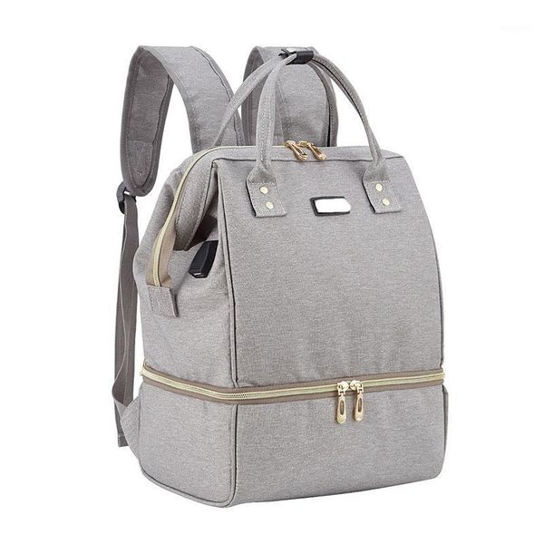 mummy diaper bag bottle pack large capacity usb woman backpack waterproof lady shoulder bags wet dry separation1
mummy diaper bag bottle pack large capacity usb woman backpack waterproof lady shoulder bags wet dry separation1
