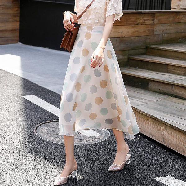 skirts elegant ladies skirt plus size women chiffon europe fashion saia midi lining jupe femme falda mujer summer polka dot, Black
skirts elegant ladies skirt plus size women chiffon europe fashion saia midi lining jupe femme falda mujer summer polka dot, Black