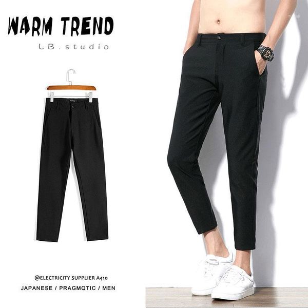 men's suits & blazers 2021 style of men summer business casual pants/male slim fit nine minutes trousers plus size 28-381, White;black
men's suits & blazers 2021 style of men summer business casual pants/male slim fit nine minutes trousers plus size 28-381, White;black