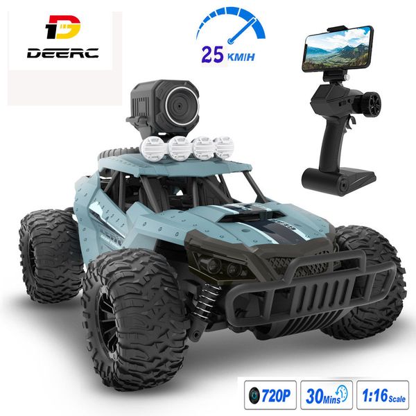 deerc rc car with camera full hd 720p 1:18 25km/h high-speed racing drift car wifi camera remote control car toys for children
deerc rc car with camera full hd 720p 1:18 25km/h high-speed racing drift car wifi camera remote control car toys for children
