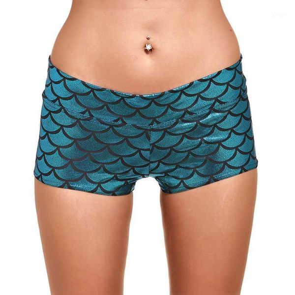 yrrety women girls polyester shiny mermaid fish scale print stretchy shorts bodycon mini shorts for workout party clothing 20201, White;black
yrrety women girls polyester shiny mermaid fish scale print stretchy shorts bodycon mini shorts for workout party clothing 20201, White;black