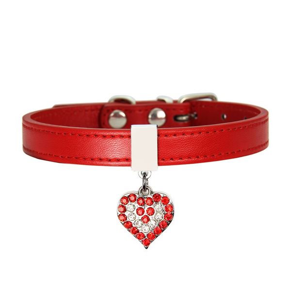 pet dog collar with diamond heart bell fashion pu leather pet dog cat collars small dog neck adjustable strap 39 p2
pet dog collar with diamond heart bell fashion pu leather pet dog cat collars small dog neck adjustable strap 39 p2