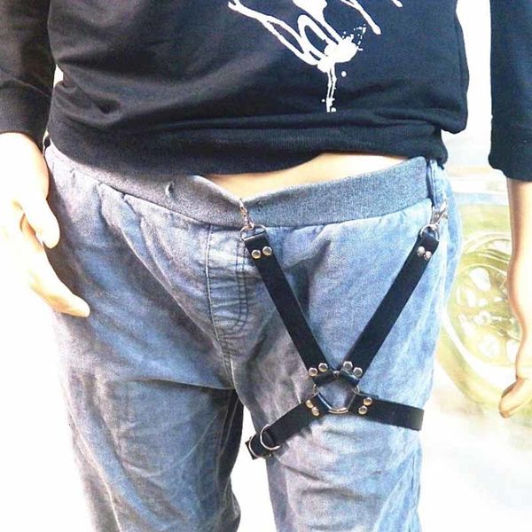 punk gothic lingerie belt pu leather garter female erotic restrints harness leg bandage suspenders belts, Black;white
punk gothic lingerie belt pu leather garter female erotic restrints harness leg bandage suspenders belts, Black;white
