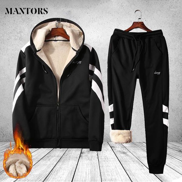 men's tracksuit thick winter two pieces sets sweatsuit overalls male leisure suit hoodies jackets pants mens clothing sportswear1, Gray
men's tracksuit thick winter two pieces sets sweatsuit overalls male leisure suit hoodies jackets pants mens clothing sportswear1, Gray