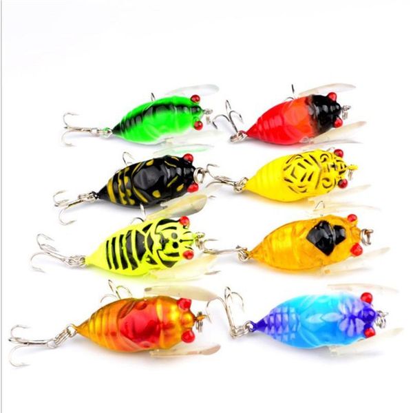 1pcs quality fishing lure 8 color 5cm/6.4g artificial cicada minnow fishing hard bait crankbait pesca jerkbait fishin qylmij
1pcs quality fishing lure 8 color 5cm/6.4g artificial cicada minnow fishing hard bait crankbait pesca jerkbait fishin qylmij