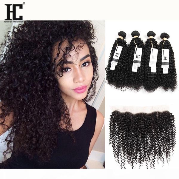hc hair product pre plucked lace frontal with 4 bundles malaysian kinky curly hair with frontal closure virgin human hair with frontal 13*4, Black;brown
hc hair product pre plucked lace frontal with 4 bundles malaysian kinky curly hair with frontal closure virgin human hair with frontal 13*4, Black;brown