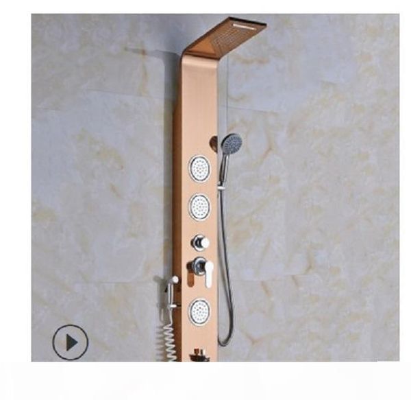 2020 multi function shower screen, shower set, six step water outlet stainless steel shower screen bath accessory set
2020 multi function shower screen, shower set, six step water outlet stainless steel shower screen bath accessory set
