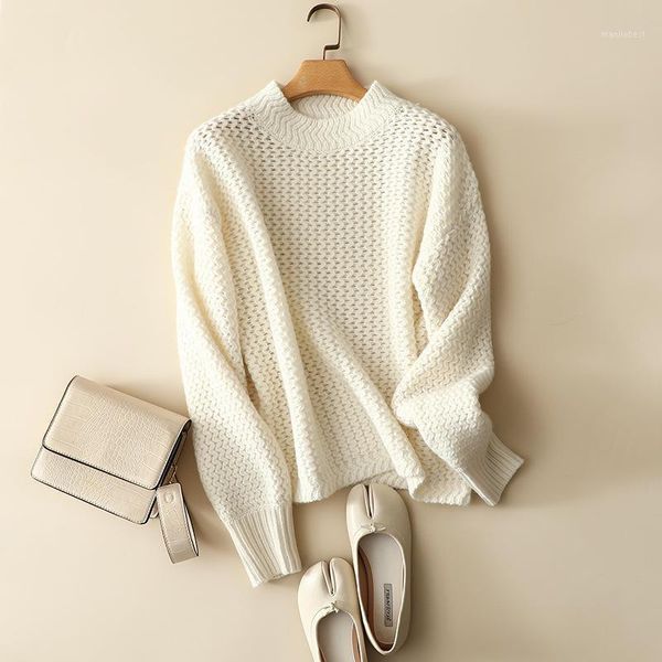 2020 winter thick cashmere wool crew neck oversizes sweaters women fashion long sleeve jacquard pullovers knitted1, White;black
2020 winter thick cashmere wool crew neck oversizes sweaters women fashion long sleeve jacquard pullovers knitted1, White;black