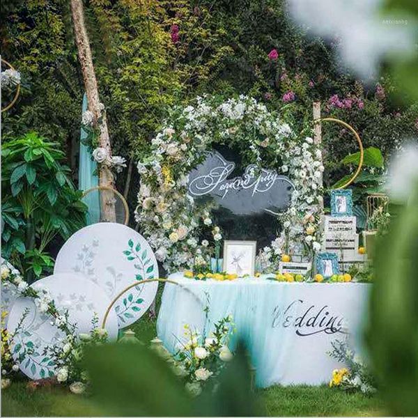 decorative flowers & wreaths 30/40cm gold wedding props wrought iron round arches party home decor ring arch flower t platform stage backdro
decorative flowers & wreaths 30/40cm gold wedding props wrought iron round arches party home decor ring arch flower t platform stage backdro
