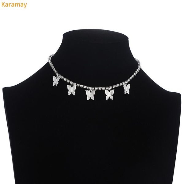 chokers butterfly necklace for women jewellery choker shiny crystal clavicle chain bling jewelry, Golden;silver
chokers butterfly necklace for women jewellery choker shiny crystal clavicle chain bling jewelry, Golden;silver
