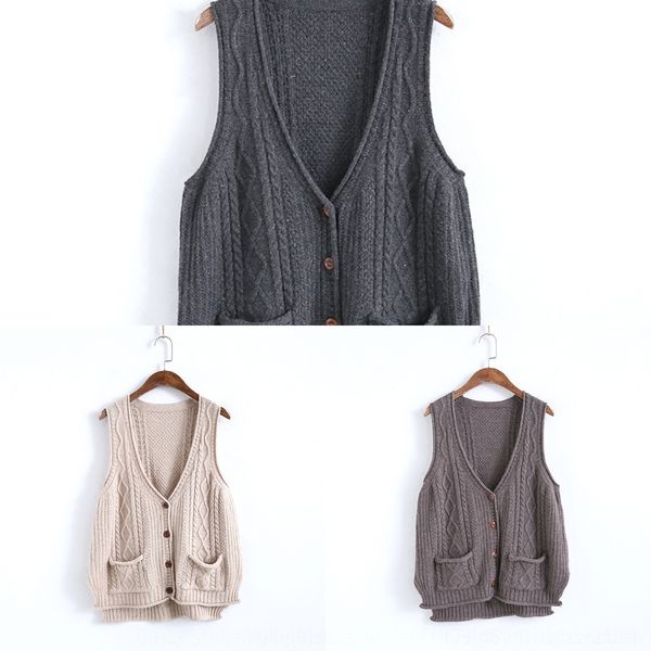 f5rjl 910031 twist literary and artistic women's vest pocket small pocketstyle twist v-neck waistcoat small knitted pocket sweater for, White;black
f5rjl 910031 twist literary and artistic women's vest pocket small pocketstyle twist v-neck waistcoat small knitted pocket sweater for, White;black