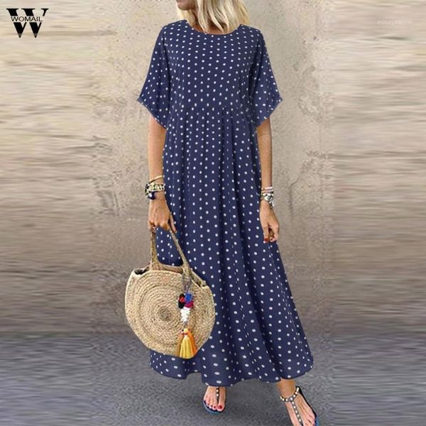 casual dresses summer style women dress plus size fashion o-neck short sleeve dot peinted vestidos mujer1, Black;gray
casual dresses summer style women dress plus size fashion o-neck short sleeve dot peinted vestidos mujer1, Black;gray