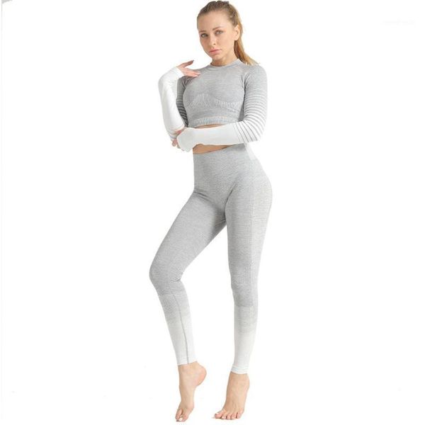 yoga outfits 2pcs seamless women set workout sportswear gym clothing fitness long sleeve crop high waist leggings sports suits1, White;red
yoga outfits 2pcs seamless women set workout sportswear gym clothing fitness long sleeve crop high waist leggings sports suits1, White;red
