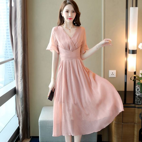 summer dress 2020 summer new women's clothing temperament french style belly chiffon long chiffon skirtcovering skirt shows thin and lo, Black;gray
summer dress 2020 summer new women's clothing temperament french style belly chiffon long chiffon skirtcovering skirt shows thin and lo, Black;gray
