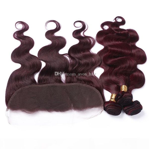 body wave #99j wine red human hair extension with ear to ear full lace frontals burgundy hair weaves with lace frontal closure, Black;brown
body wave #99j wine red human hair extension with ear to ear full lace frontals burgundy hair weaves with lace frontal closure, Black;brown